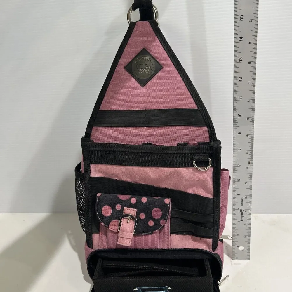 Tote-ally II Cool Hands-On-The-Go Pink Craft Tool Supply Tote Bag Organizer